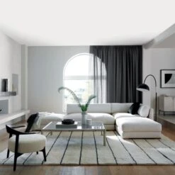 Caia Black Mantel Shelf 60" 15 Caia Black Mantel Shelf 60" -Furniture Sale Piazza4PieceModularFB21 1x1