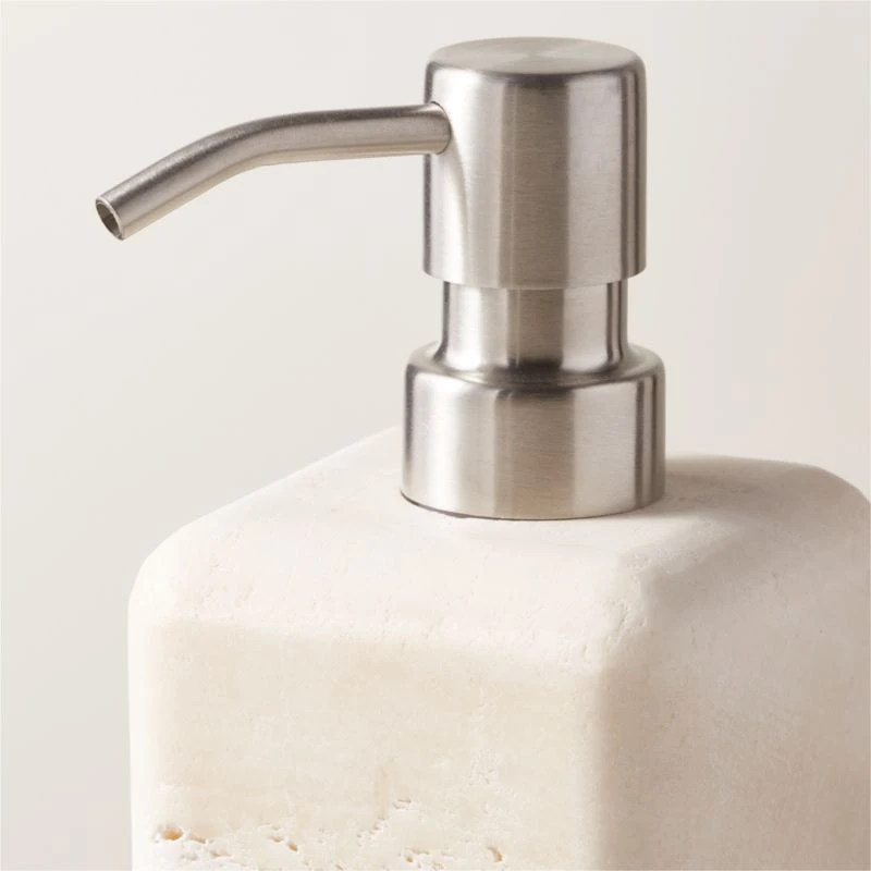 Pierce Travertine Soap Pump 5 Pierce Travertine Soap Pump - Image 3