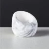 Pinch Marble Salt Cellar