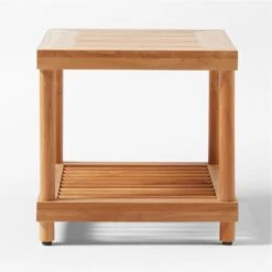 Pinet Teak Outdoor Side Table 13 Pinet Teak Outdoor Side Table -Furniture Sale PinetTeakSideTableSDSSS23