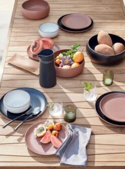 Bolt Grey Linen Napkin Set Of 4 -Furniture Sale PitchBlackPitcherOLB20 1