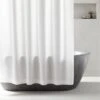 Poly White Shower Curtain Liner 84" -Furniture Sale PolyShwrCurtainLnrWt84inSHS21