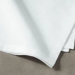 Poplin White Cloth Napkins Set Of 8 -Furniture Sale PoplinWhiteNapkinRO2F18