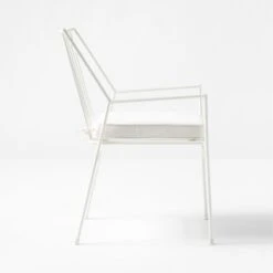 Pavilion Ivory Outdoor Dining Armchair With Ivory Sunbrella ® Cushion Model 6470 Set Of 2 11 Pavilion Ivory Outdoor Dining Armchair With Ivory Sunbrella ® Cushion Model 6470 Set Of 2 -Furniture Sale PvlnIvDngChrWIvyChM6470SDSSS22