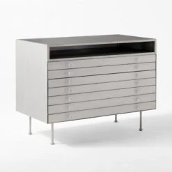 Renzo Steel 3-Drawer File Cabinet 17 Renzo Steel 3-Drawer File Cabinet -Furniture Sale RenzoStlFlatFileCabinet3QSSS22