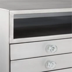 Renzo Steel 3-Drawer File Cabinet 21 Renzo Steel 3-Drawer File Cabinet -Furniture Sale RenzoStlFlatFileCabinetAVSSS22