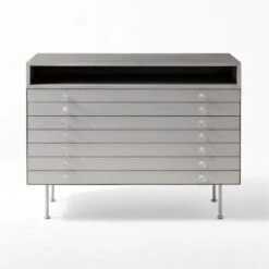 Renzo Steel 3-Drawer File Cabinet 16 Renzo Steel 3-Drawer File Cabinet -Furniture Sale RenzoStlFlatFileCabinetSOSSS22