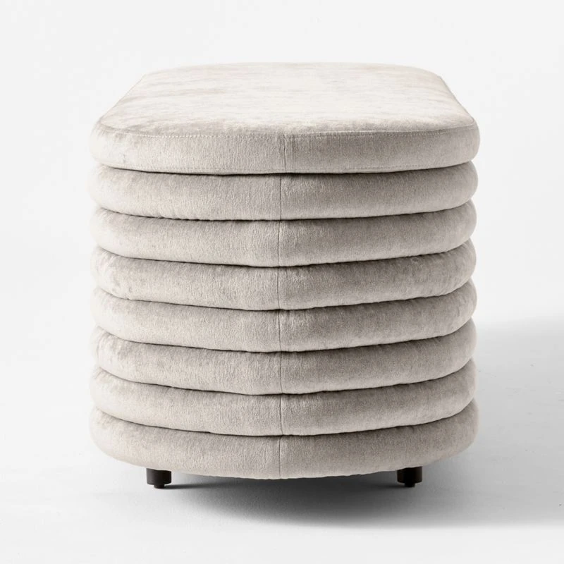 Rialto Pewter Storage Bench 9 Rialto Pewter Storage Bench - Image 7