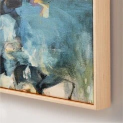 'River Rocks' Framed Acrylic Painting Reproduction By Jeffrey Fitzgerald 31''x41'' -Furniture Sale RiverRocks31x41inAV2SHF22