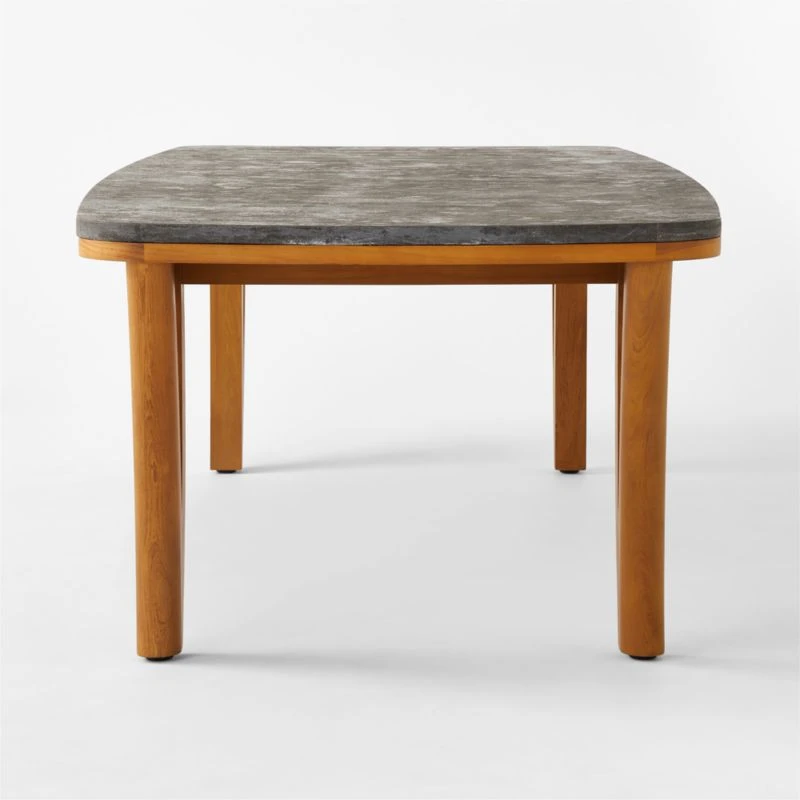 Roc Bluestone And Teak Outdoor Dining Table 8 Roc Bluestone And Teak Outdoor Dining Table - Image 6