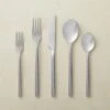 20-Piece Rush Shiny Silver Flatware Set -Furniture Sale RushShinySlvrFlatware20PcSSHF20