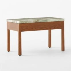 Ryne Oak Wood Nightstand With Marble Top 14 Ryne Oak Wood Nightstand With Marble Top -Furniture Sale RyneMarbleNightstand3QBSSS23