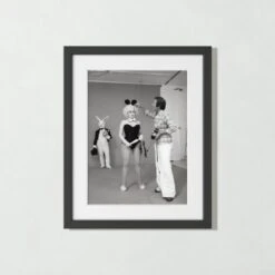 Furniture Sale 39 'Dolly Parton Playboy Shoot' Photographic Print In Black Frame 21.5"x17.5"