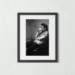 Furniture Sale 41 'Elvis Presley In Dayton' Photographic Print In Black Frame 17.5"x21.5"