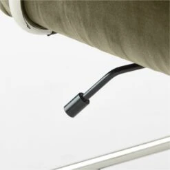 Saviti Olive Velvet Office Chair -Furniture Sale SavitiOliveVlvtOffcChairAV2SSF22