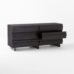 Seacliff Low 6-Drawer Oak Dresser -Furniture Sale Seacliff6drawerLowDrssr3QAVSSS22