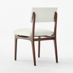Selby White Upholstered Dining Chair -Furniture Sale SelbySnowDiningChair3QBSSF22