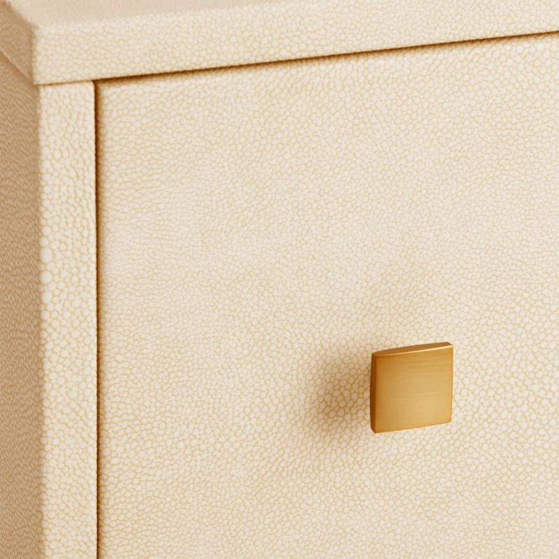 Ivory Shagreen Embossed Low Dresser 9 Ivory Shagreen Embossed Low Dresser - Image 7