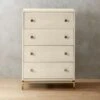 Ivory Shagreen Embossed Tall Chest -Furniture Sale ShagreenEmbssdTllChstIvrySHS18 1x1