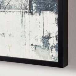 'Snow On Trees III' Mixed Medium Reproduction By Koen Lybaert 22''x18'' -Furniture Sale SnowOnTreesIII22x18inAV2SHF22