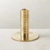 Spencer Brass Taper Candle Holder Small -Furniture Sale SpencerBrsTaperHolderSmSHF23