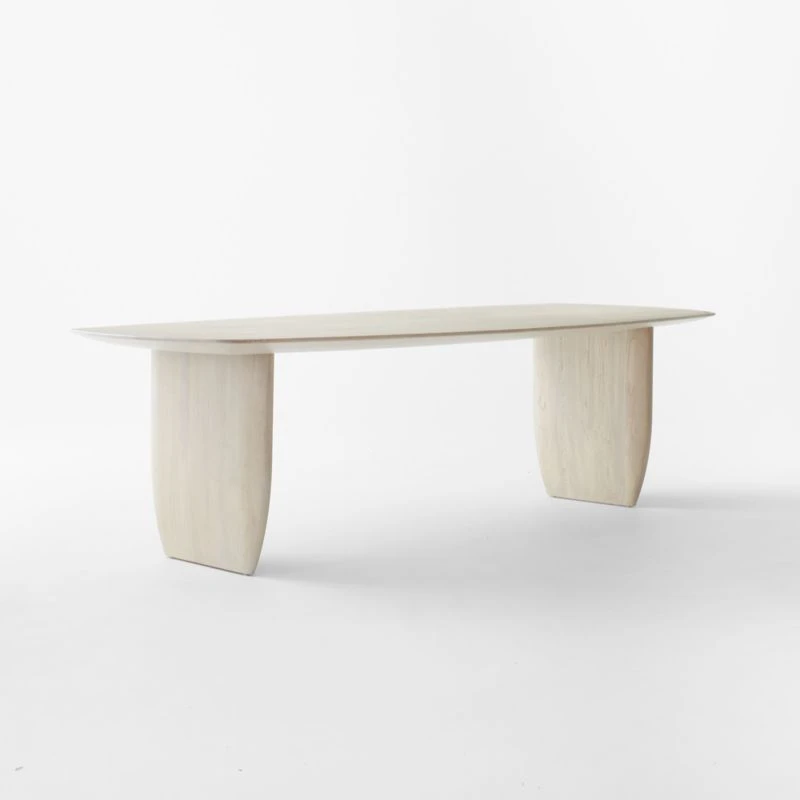 Spigolo Extra-Large Bleached Oak Dining Table 8 Spigolo Extra-Large Bleached Oak Dining Table - Image 6