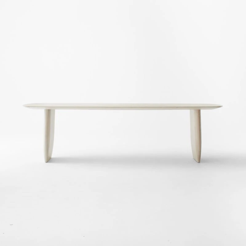 Spigolo Extra-Large Bleached Oak Dining Table 7 Spigolo Extra-Large Bleached Oak Dining Table - Image 5