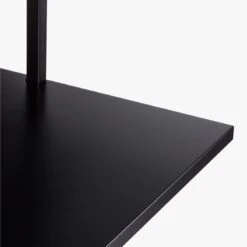 Stairway Black Wall Mount Desk With Shelf 72.5'' 11 Stairway Black Wall Mount Desk With Shelf 72.5'' -Furniture Sale StairwayDeskBlackShortAVS18