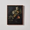 'Still Life With Passionflowers' Framed Reproduction By Elias Van Den Broeck 17''x21'' 2 'Still Life With Passionflowers' Framed Reproduction By Elias Van Den Broeck 17''x21'' -Furniture Sale StllLfWPssnFlwrs17x21inSHF22