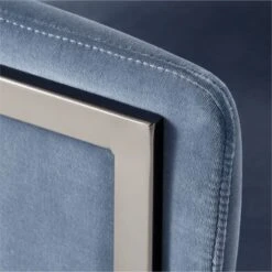 Stretta Blue Velvet Office Chair 13 Stretta Blue Velvet Office Chair -Furniture Sale StrettaBlueMtlOffcChairAVSSS22