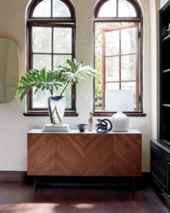 Suspend Marble And Brown Walnut Wood Media Console 15 Suspend Marble And Brown Walnut Wood Media Console -Furniture Sale SuspendIIMediaConsoleJN19