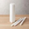 Set Of 12 White Taper Candles -Furniture Sale TaperCandle12inWhiteS12SHF16