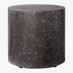 Terrazzo Black Outdoor Side Table 12 Terrazzo Black Outdoor Side Table -Furniture Sale TerrazzoSideTableBlackSOS20