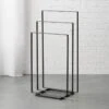 Black Metal Towel Rack -Furniture Sale TowelRackBlackSHF18