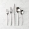 20-Piece Tower Brushed Silver Flatware Set -Furniture Sale TowerFlatware20PcSHF16