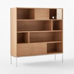 Trier Cerused Oak Bookcase -Furniture Sale TrierBookcase3QAVSSS23