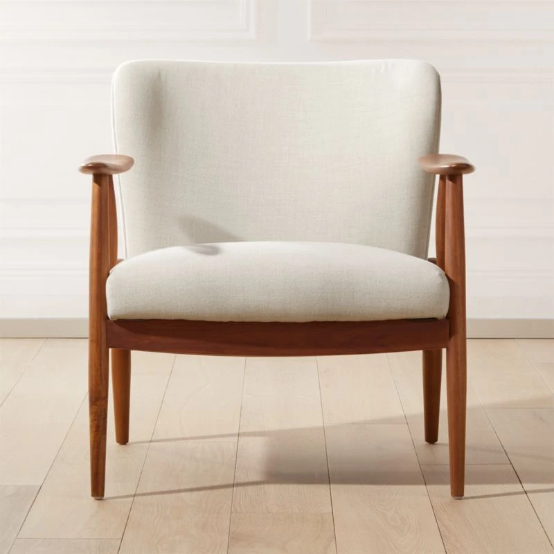 Troubadour Natural Wood Frame Chair 3 Troubadour Natural Wood Frame Chair