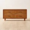 Verano 4-Drawer Rattan Dresser -Furniture Sale VeranoRshFrnt4drwrDrssrSHF22
