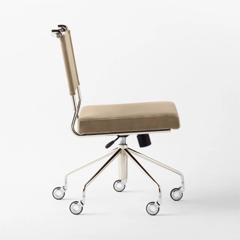 Vicino Rye Velvet Office Chair 6 Vicino Rye Velvet Office Chair - Image 4