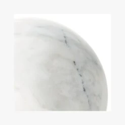 White Marble Sphere Object 9 White Marble Sphere Object -Furniture Sale WhiteMarbleSphere4inAV3S18
