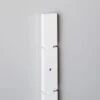White High-Gloss Modular Wall Shelf Uprights -Furniture Sale WhtHiGlModUprt39p5inSHS21 1x1