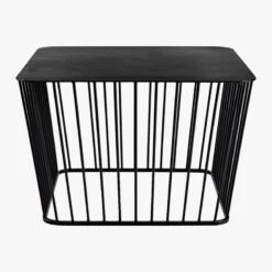 Wire Outdoor Coffee Table Cover -Furniture Sale WireCoffeeTableBlackS18