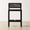 Wrapped Black Leather Counter Stool 1 Wrapped Black Leather Counter Stool -Furniture Sale WrppdLthrBlkCounterStoolSHS23
