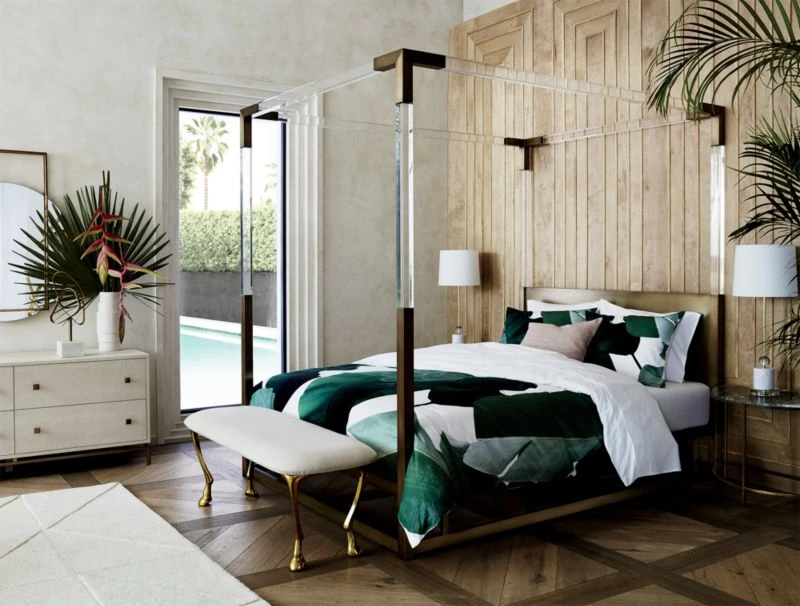 Ivory Shagreen Embossed Low Dresser 4 Ivory Shagreen Embossed Low Dresser - Image 2